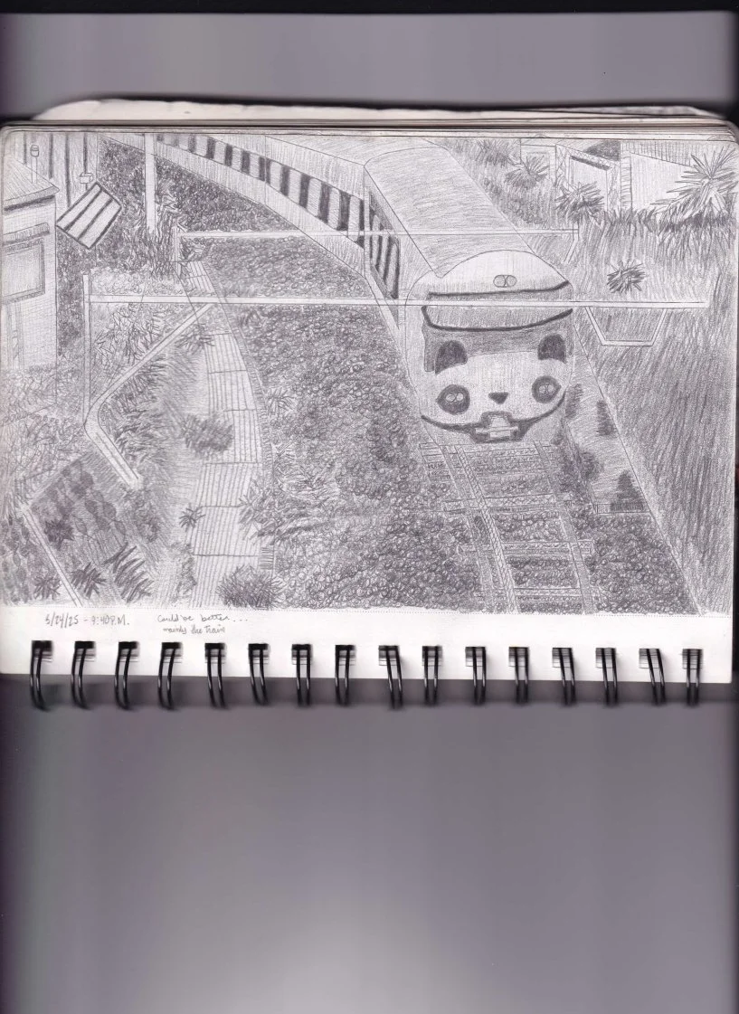 Train Reference [5-24-2025]

Sketchbook:
5-24-2025 - 9:40 P.M.
Could be better... mainly the interior