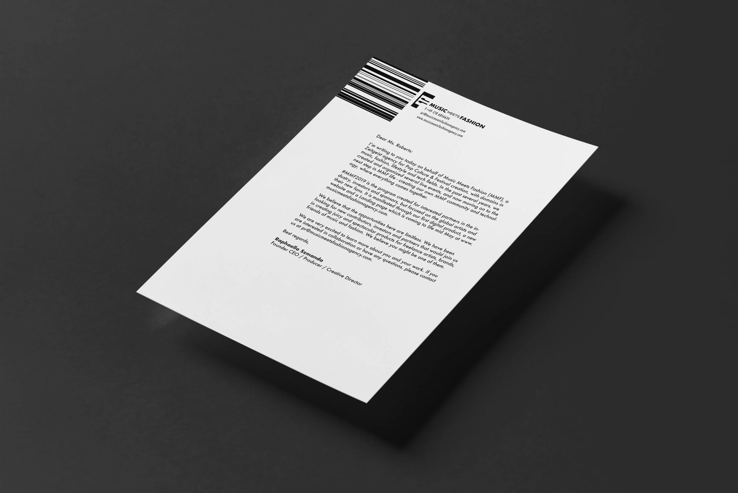 MMF Letterhead