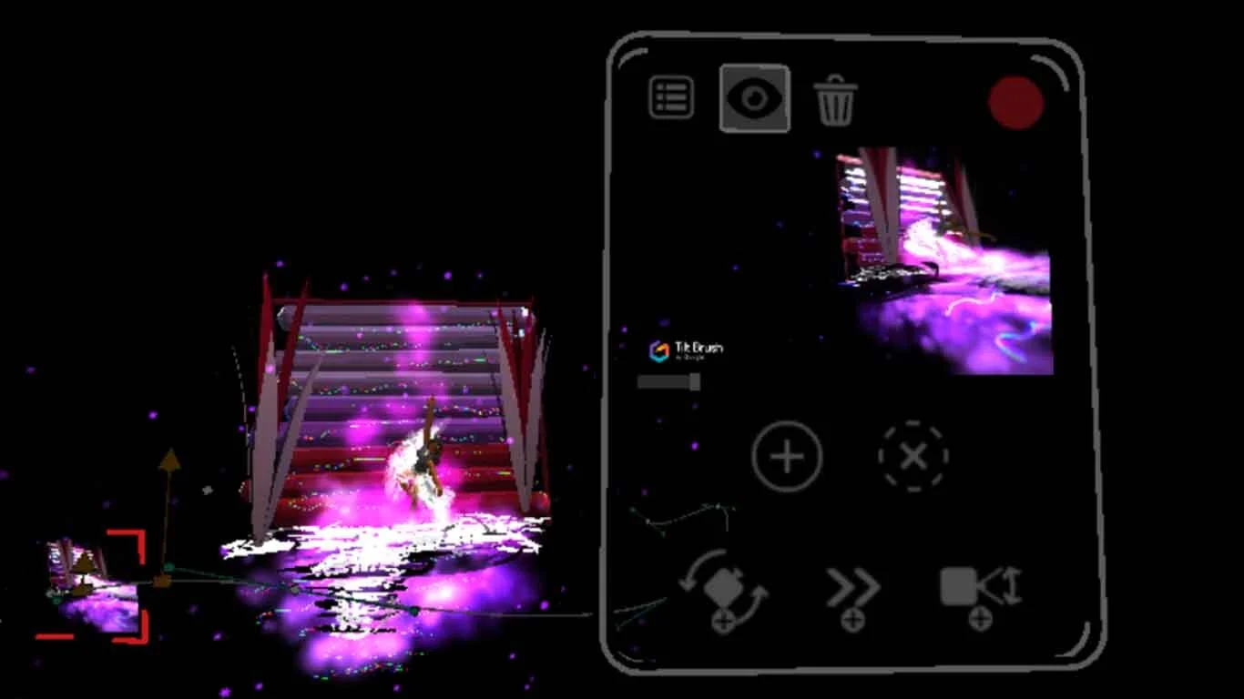 Camera Path panel with the active Record button