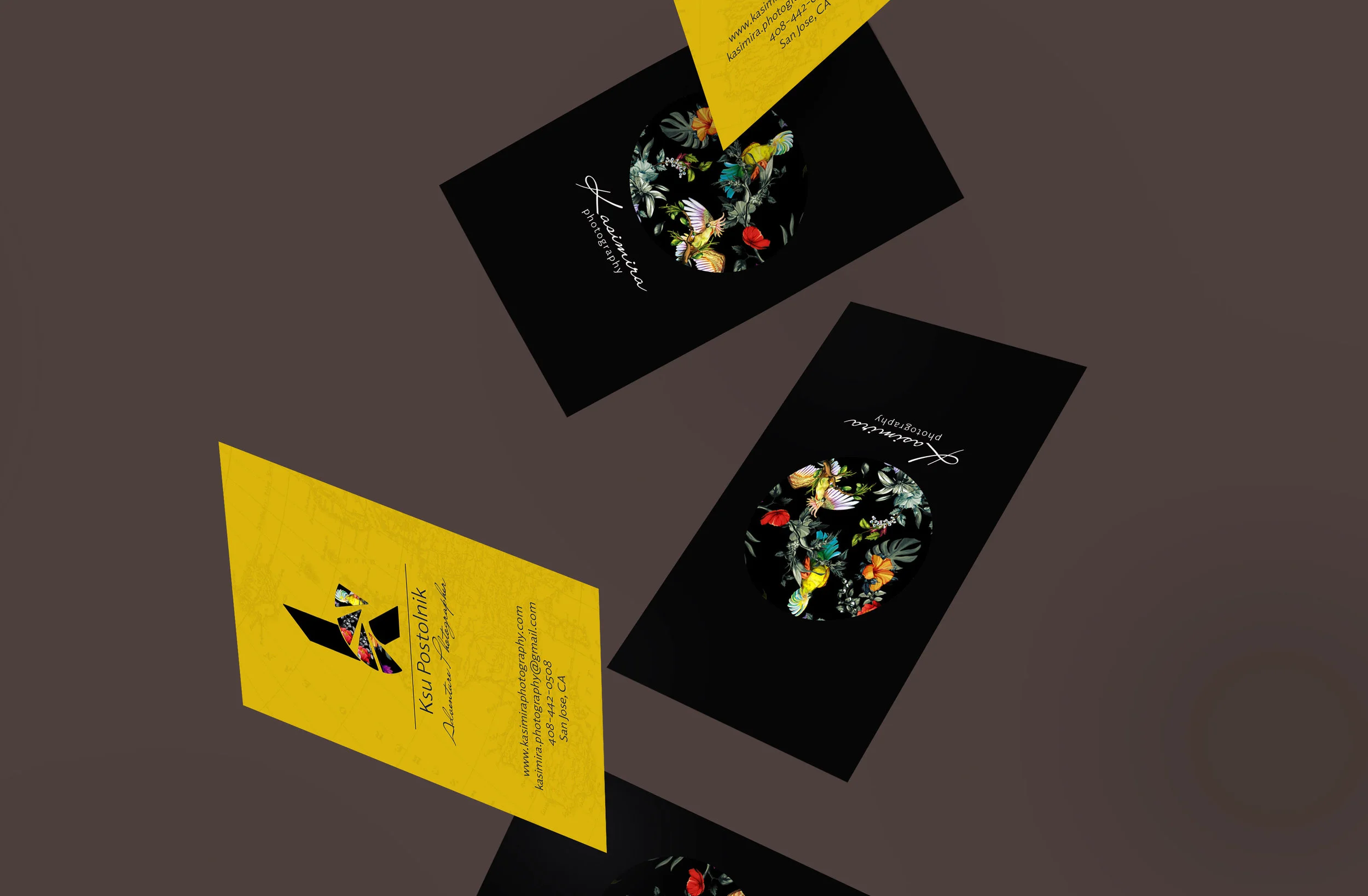 Kasimira Photography Business Cards