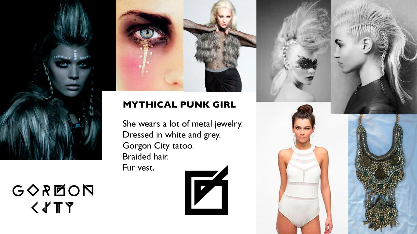 Character Board, Mythical Punk Girl
