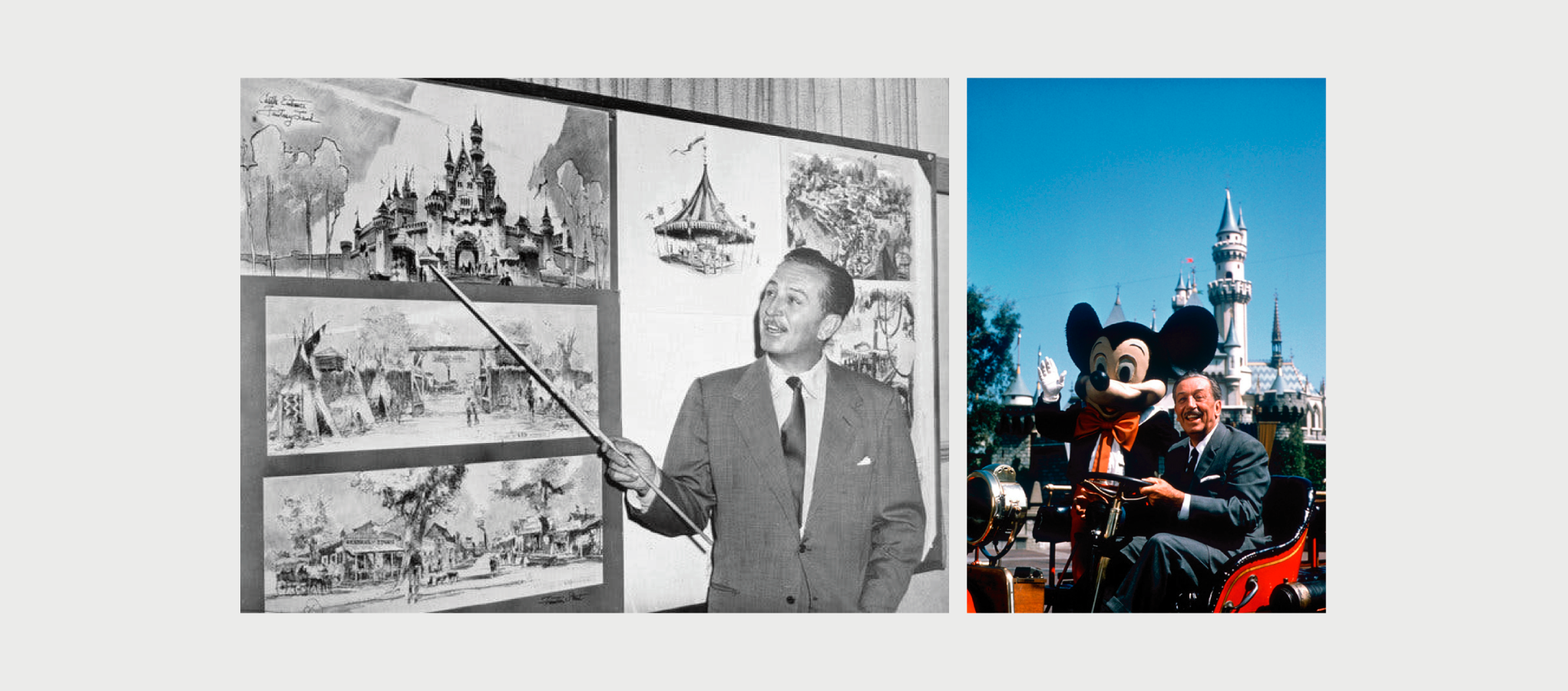 Walt Disney is often called a first UX designer because of his keen interest in creating creating magical experiences. Photo: courtesy of Disney