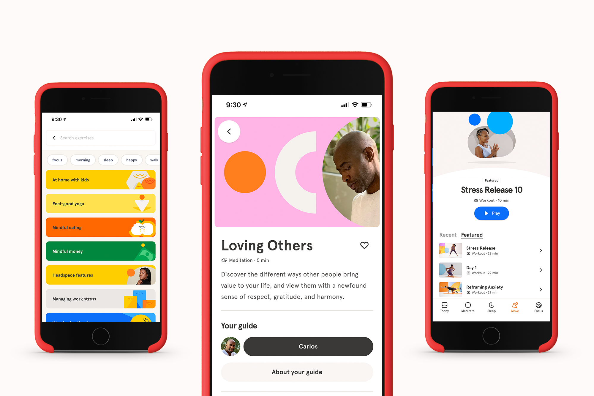 Headspace app addresses unique customer needs by providing abundance of content