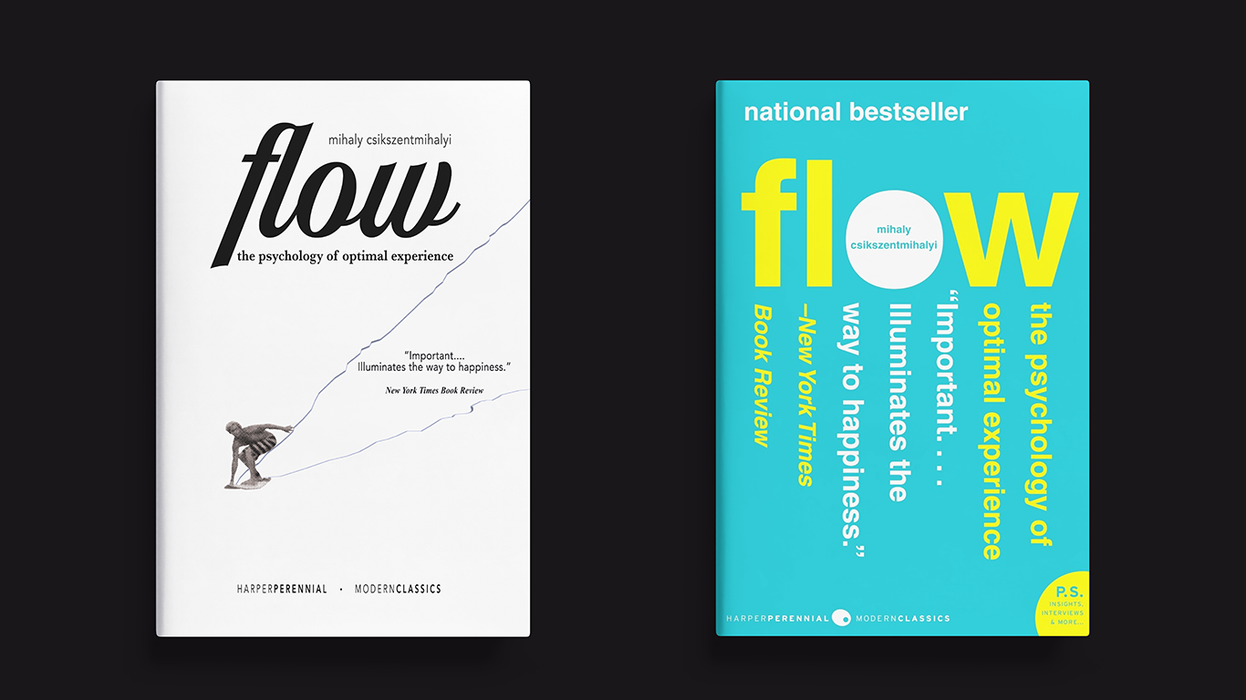 Flow, redesigned and original versions, Flow