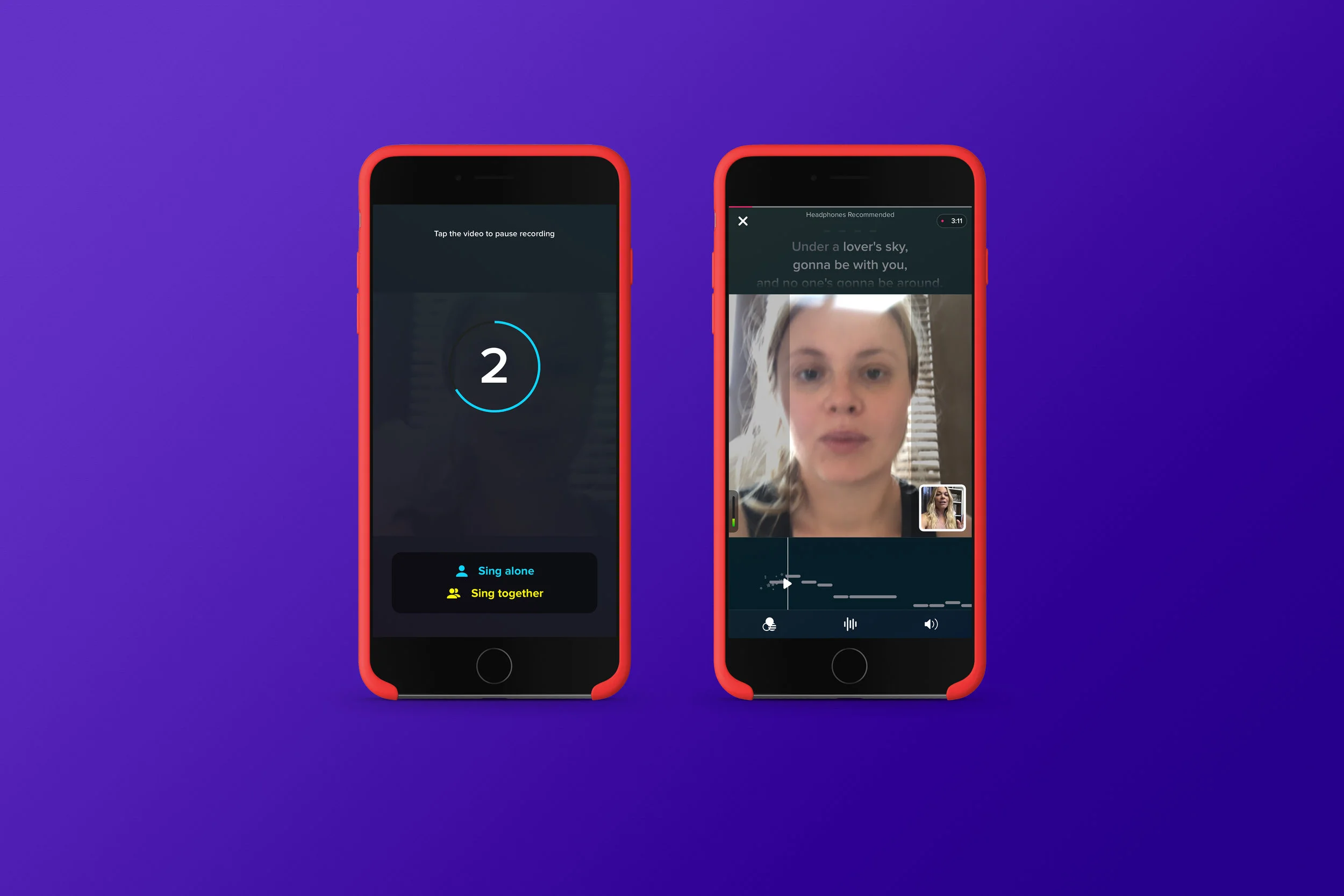 Smule Song Loading and Join screens, July 2018
