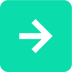 White arrow pointing to the right on a teal background.