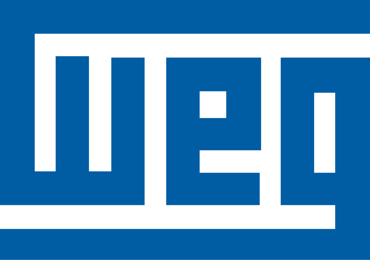 Black Wi-Fi symbol on a blue background with a black border.