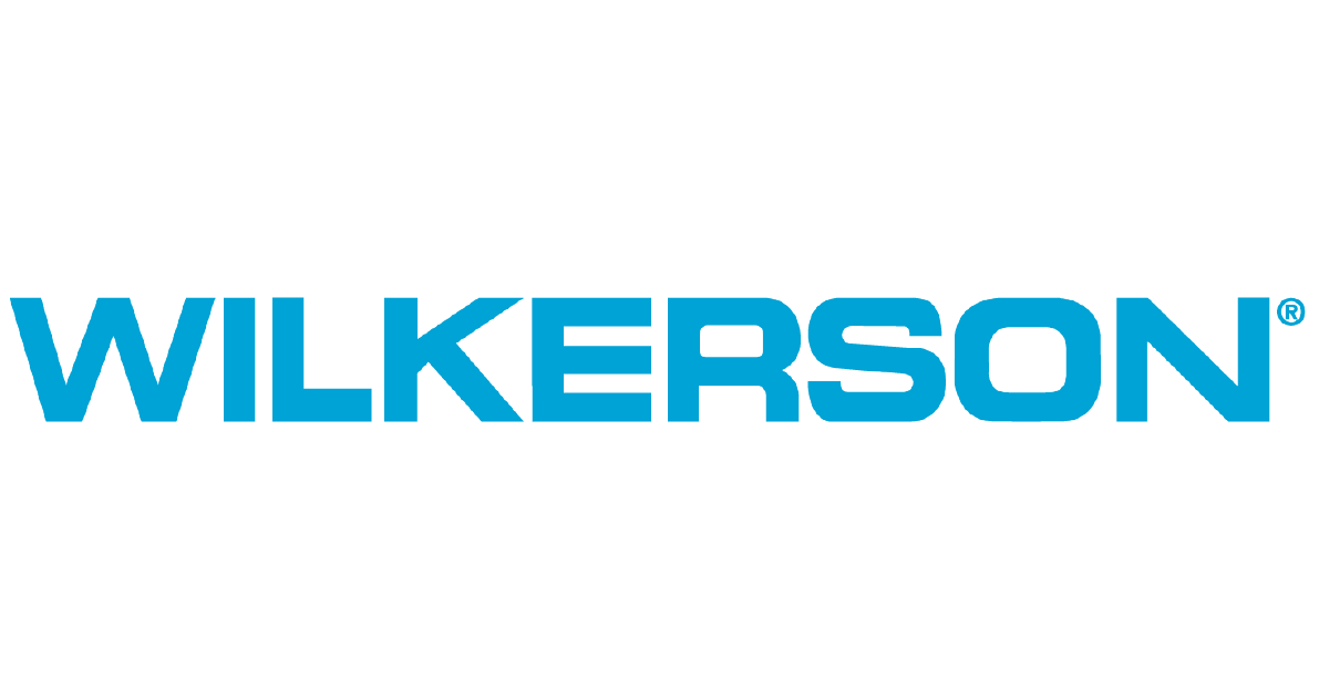 Wilkerson logo with blue text
