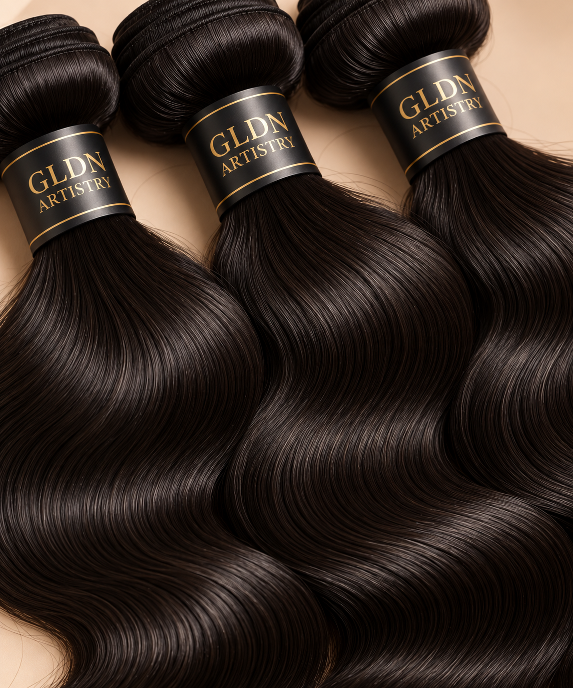 GLDN Body Wave Premium Virgin Hair Bundles