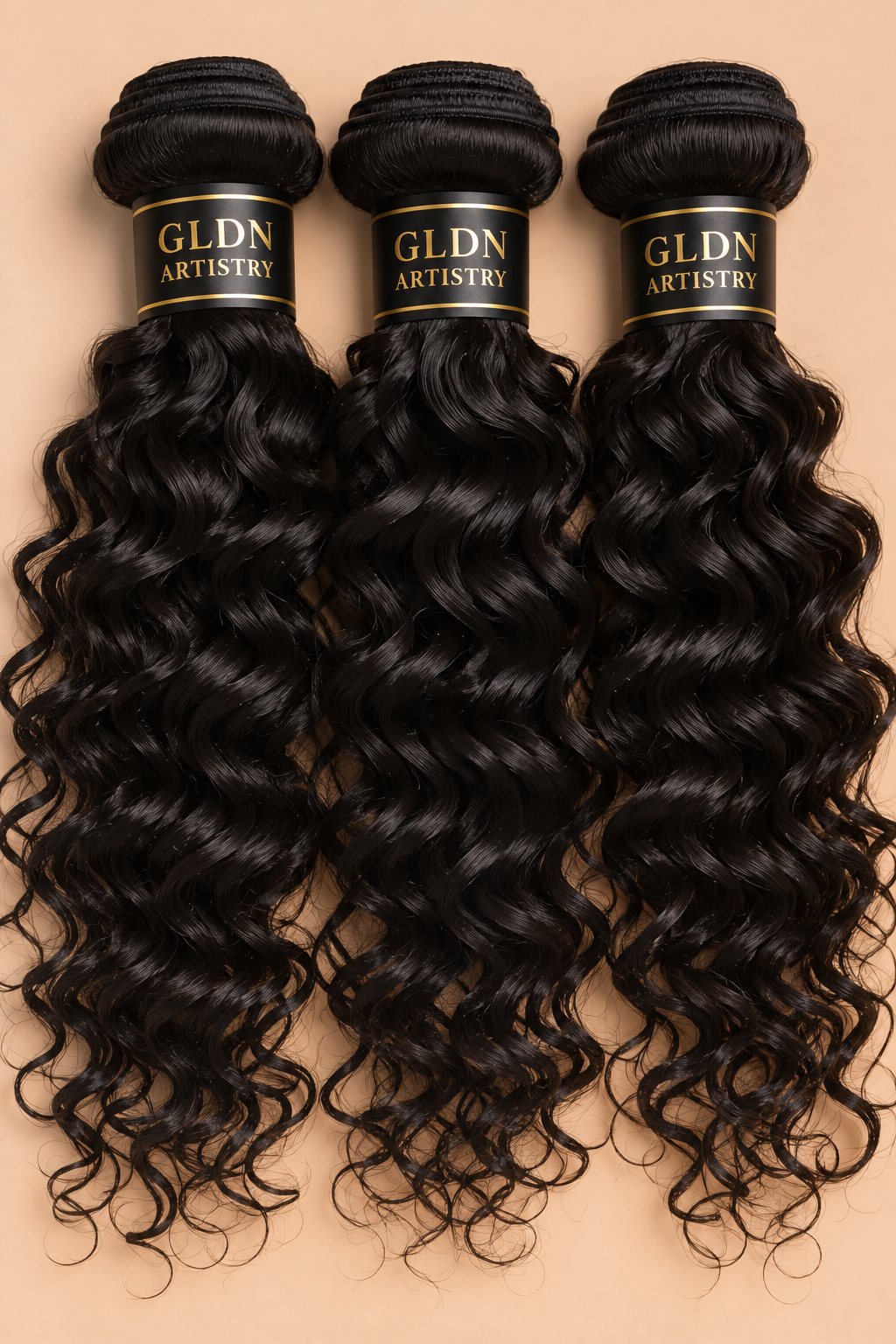 GLDN Caribbean Curly Premium Virgin Hair Bundles