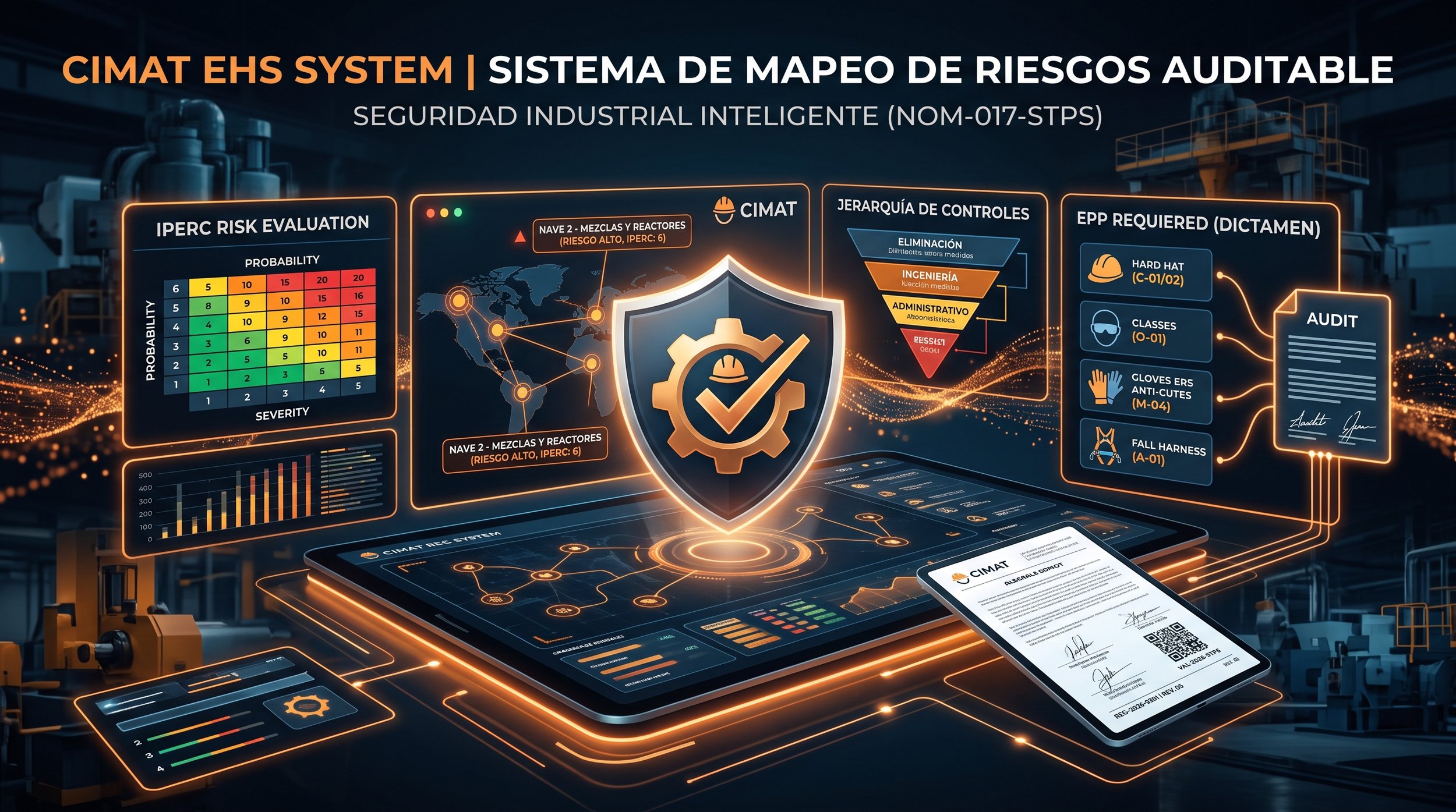 Identificación de riesgos por área de trabajo
