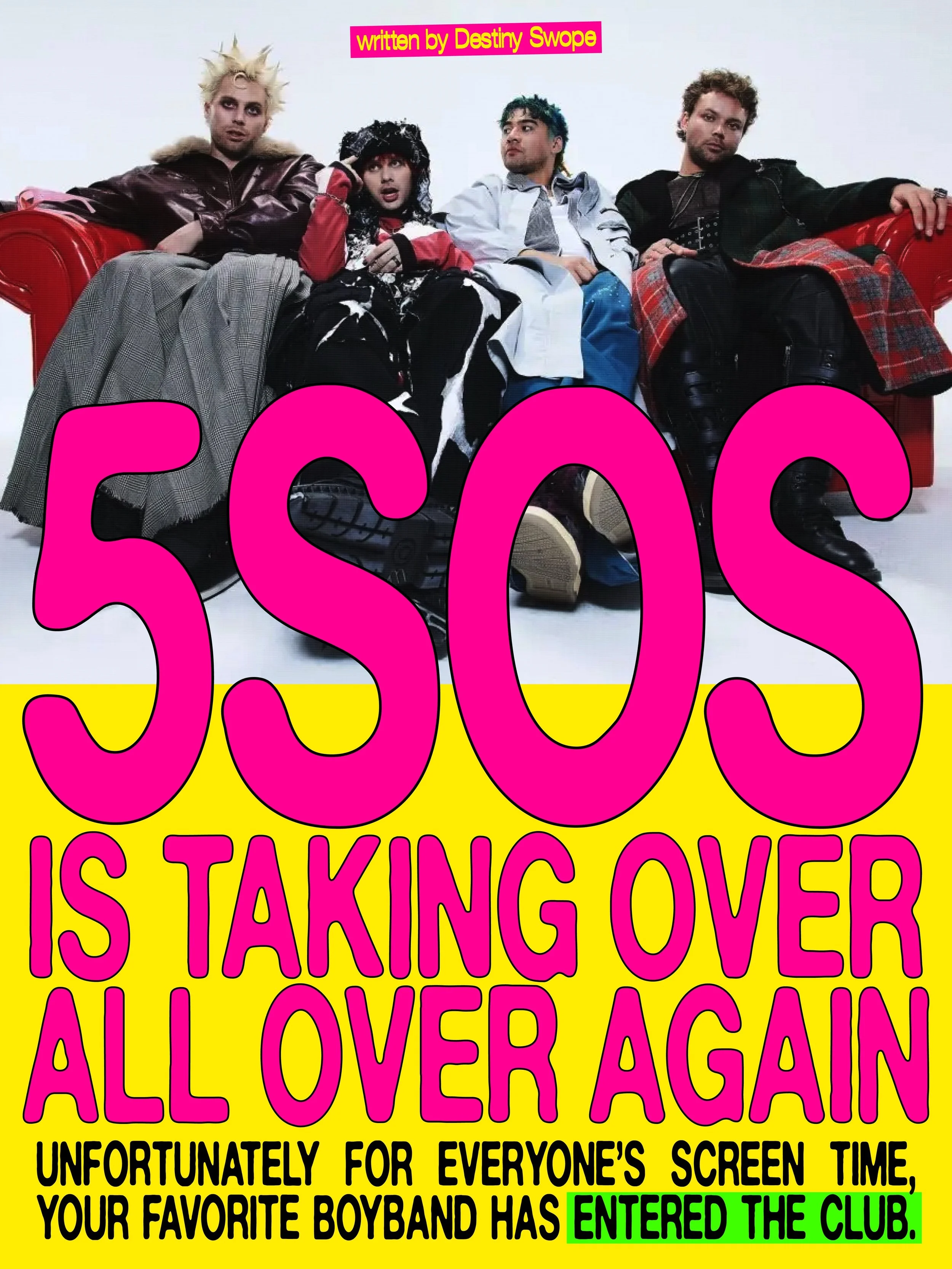 @5sos just won&rsquo;t stop evolving!!!! new era, club bangers, same chokehold🐧🎸🖤

read the full piece on our substack (link in bio)!!

#5sos #musiczine #everyonesastar #independentmagazine #scenefever