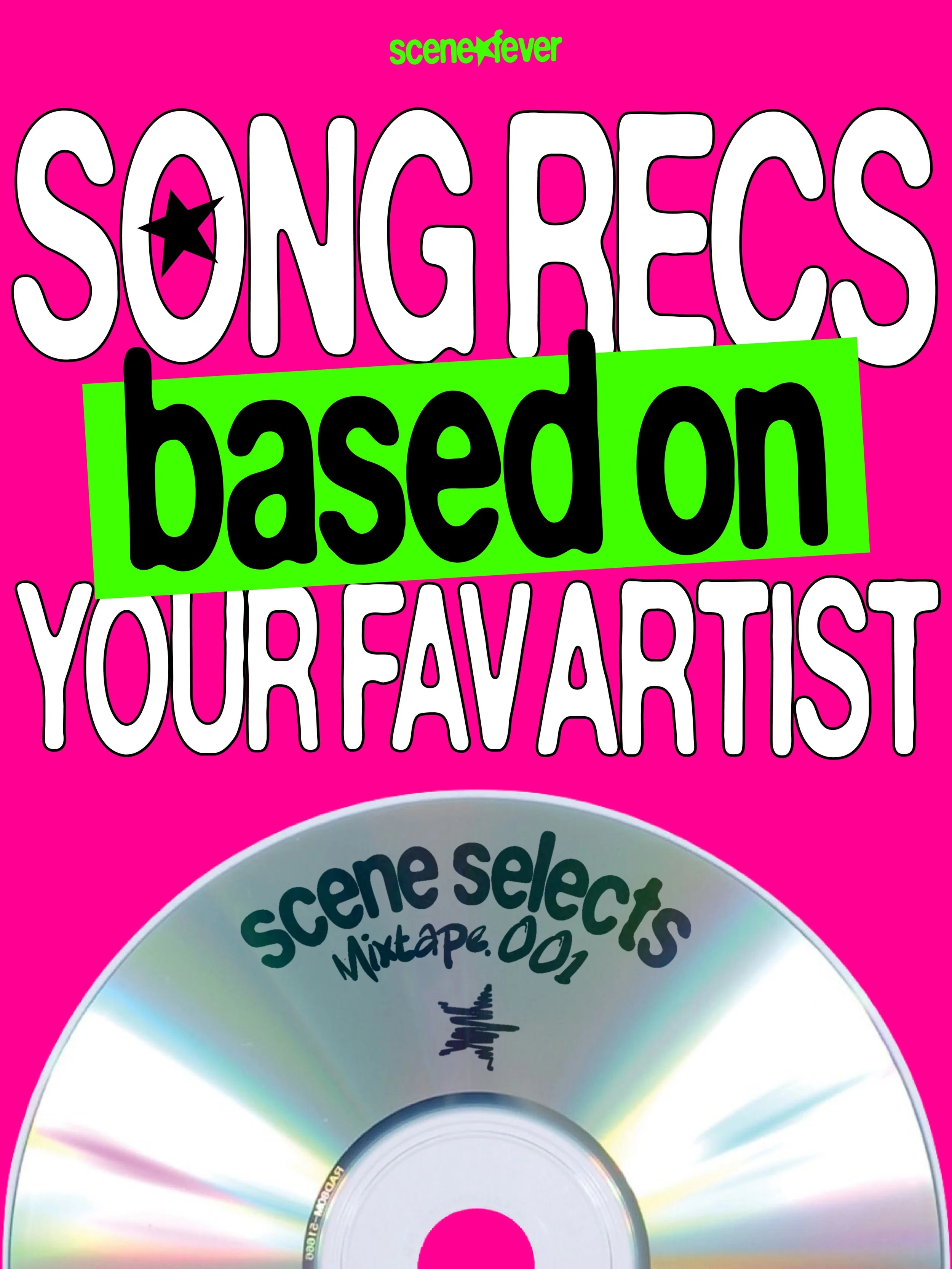 if you like these artists, we think you&rsquo;ll 🖤 these songs!! which artist should we do next? 

#songrecs #musiczine #fangirl #zineculture #scenefever