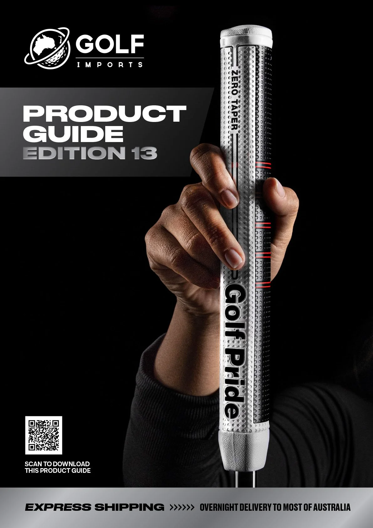 The cover of the Golf Imports Product Guide Edition 13.