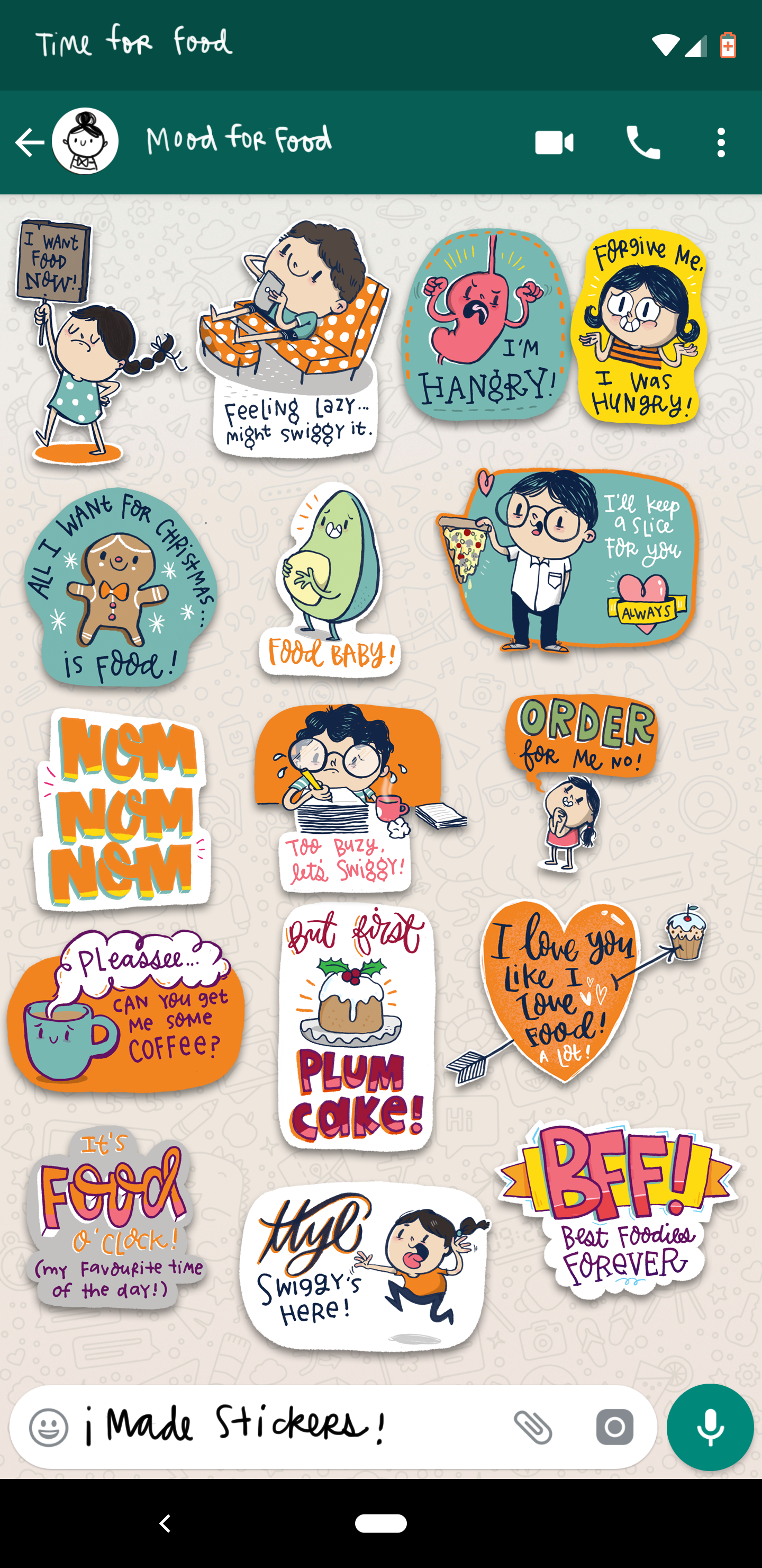 Swiggy sticker