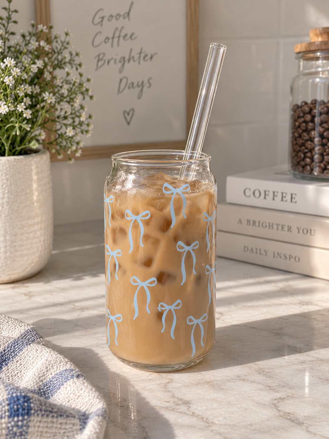 Bow Glass Tumbler