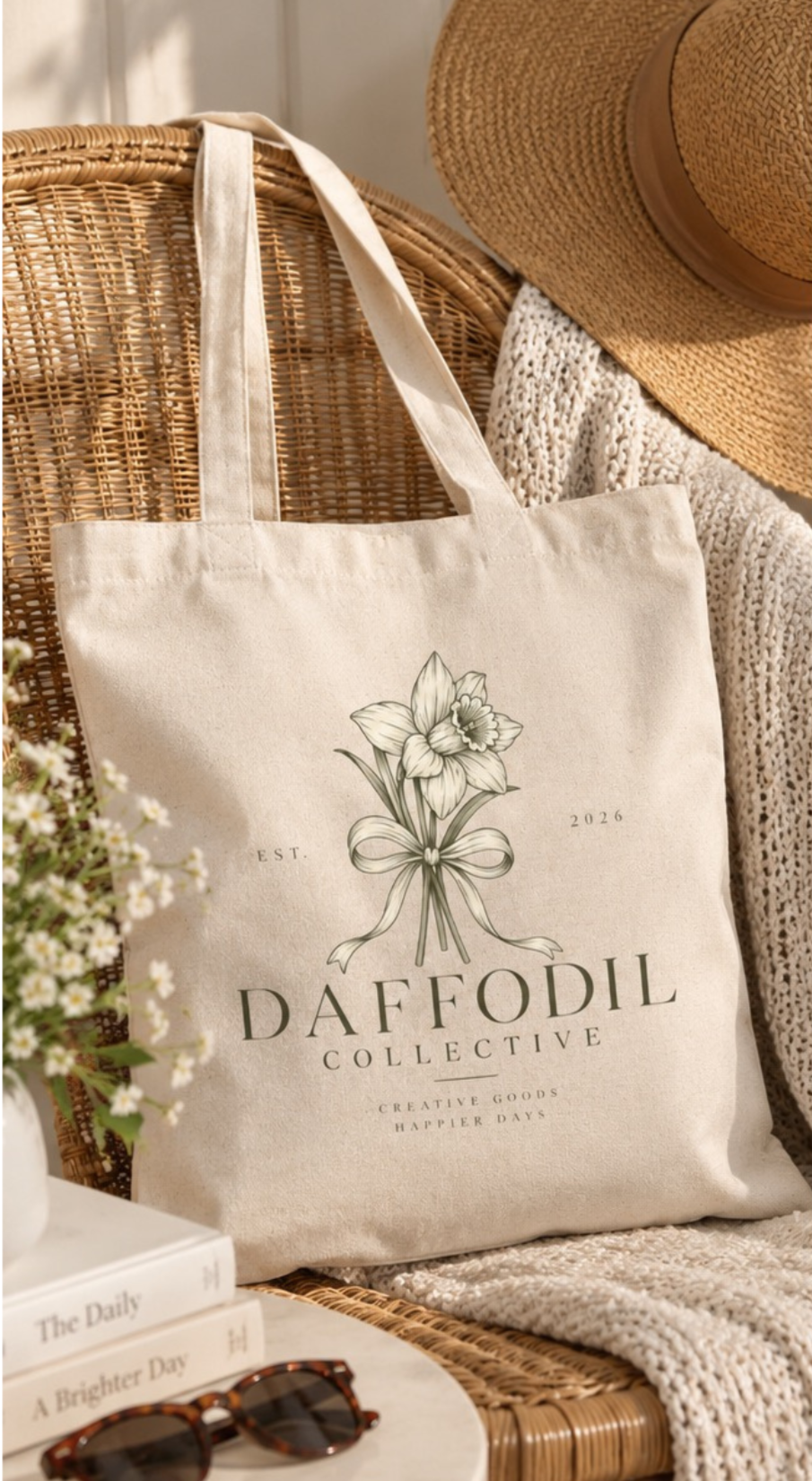 Daffodil Collective Signature Tote