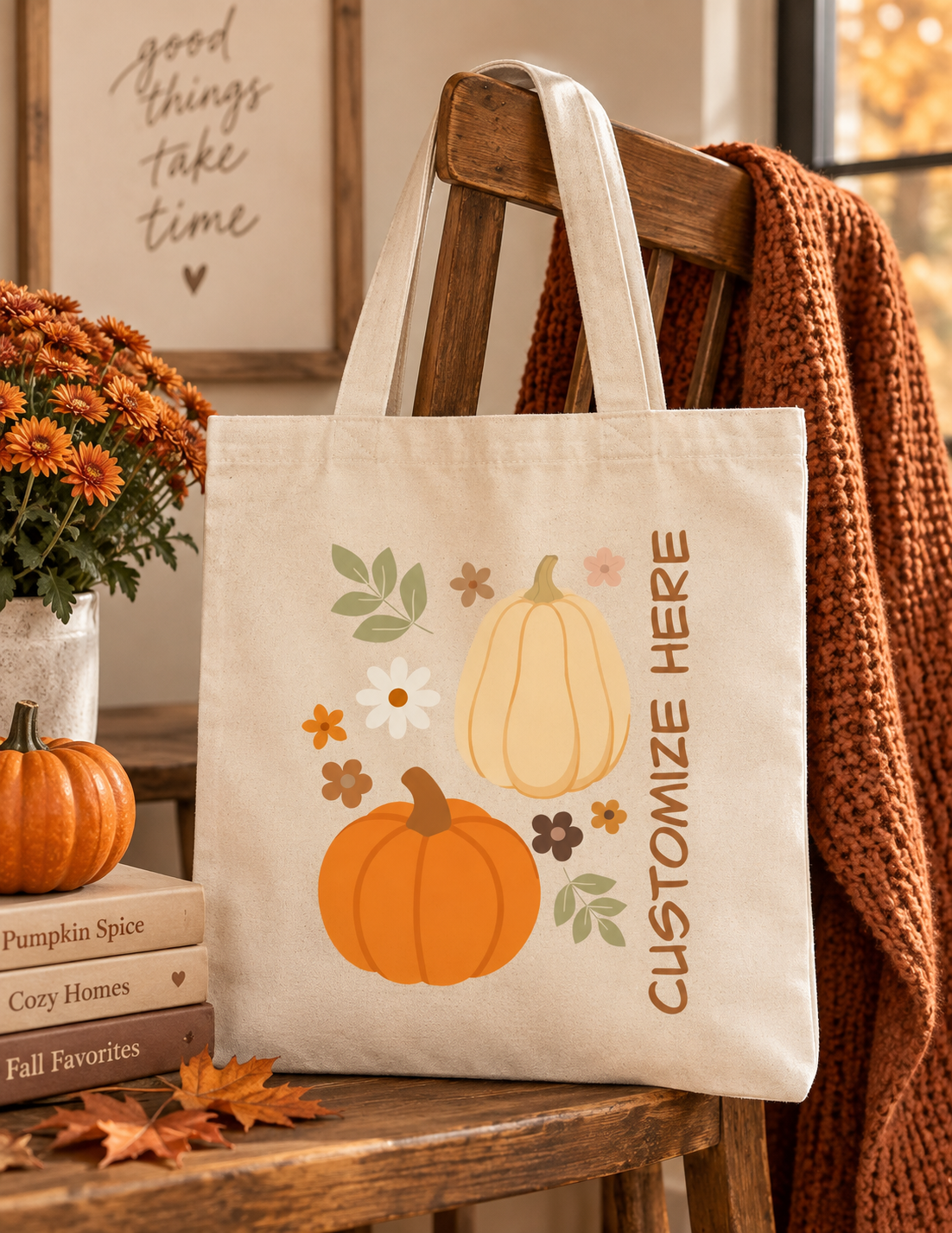 Custom Harvest Tote