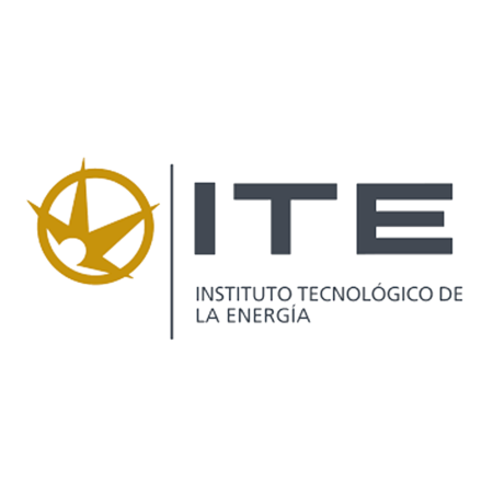 Logo of Instituto Tecnológico de la Energía with a gold gear symbol on the left.