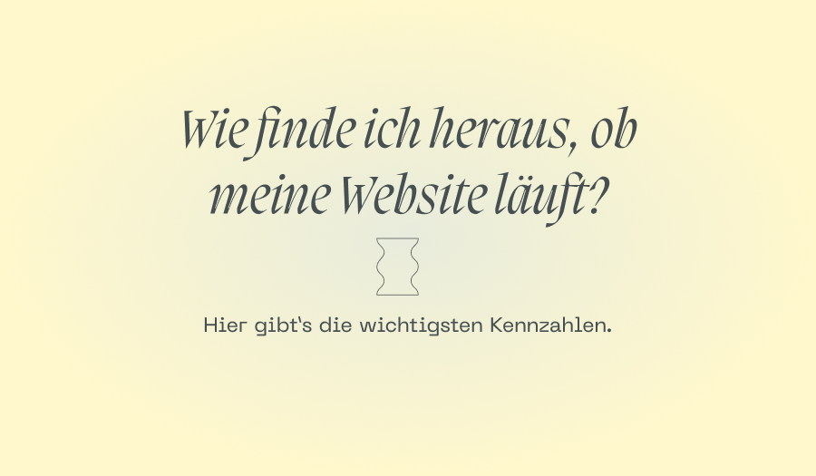 Website-Kennzahlen: ein kleiner Überblick