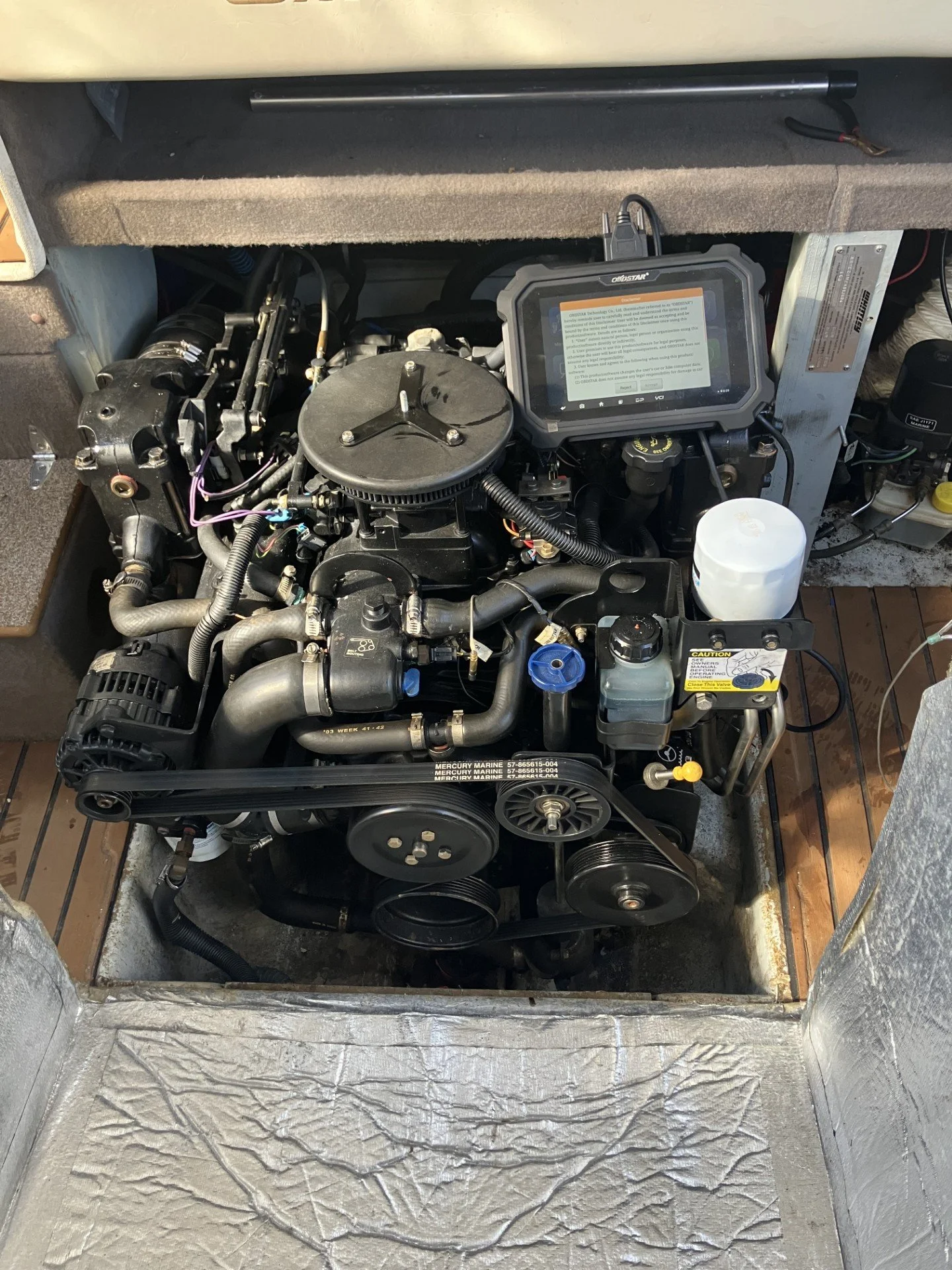 Boat engine repair