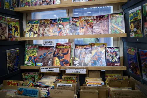 Comic collection room inspiration