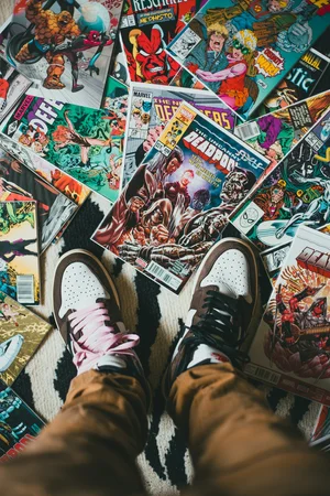 Comic book collection storage inspiration