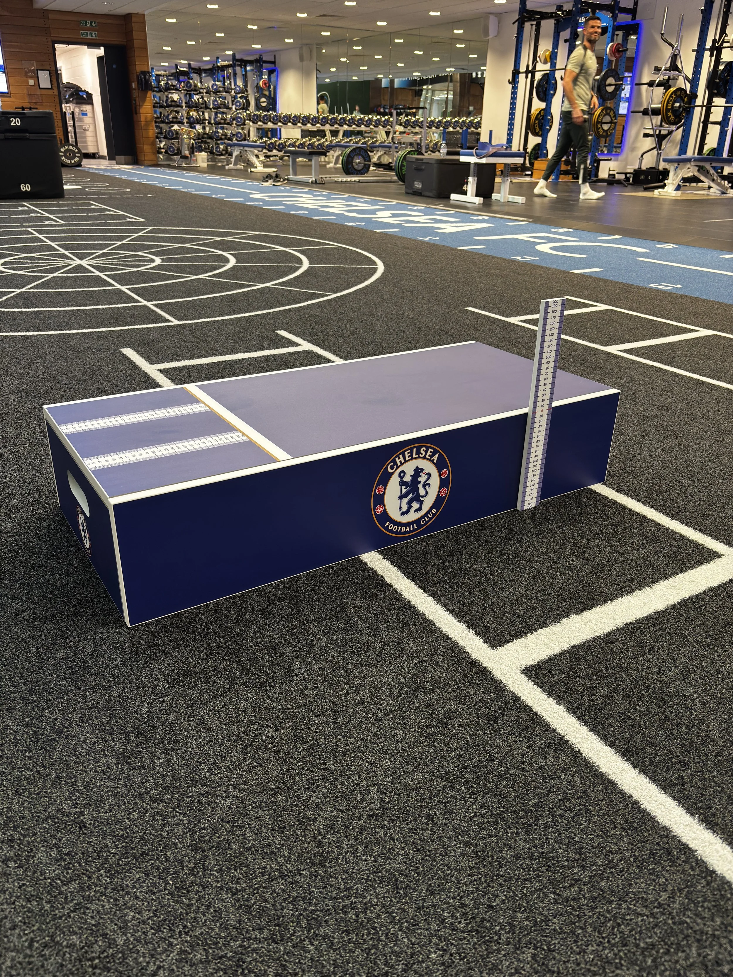 Chelsea FC stretch test station