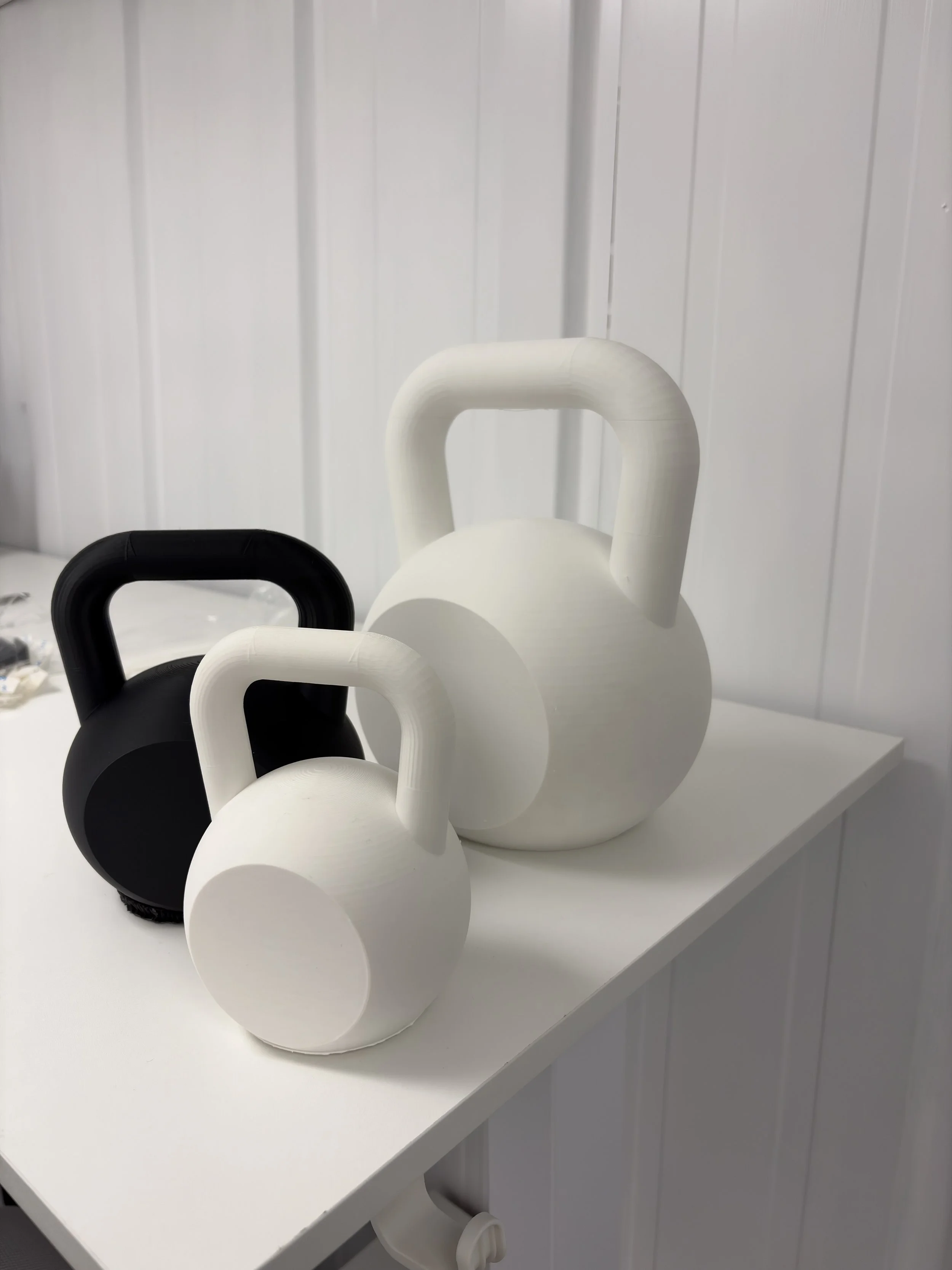 3D printed kettlebell display