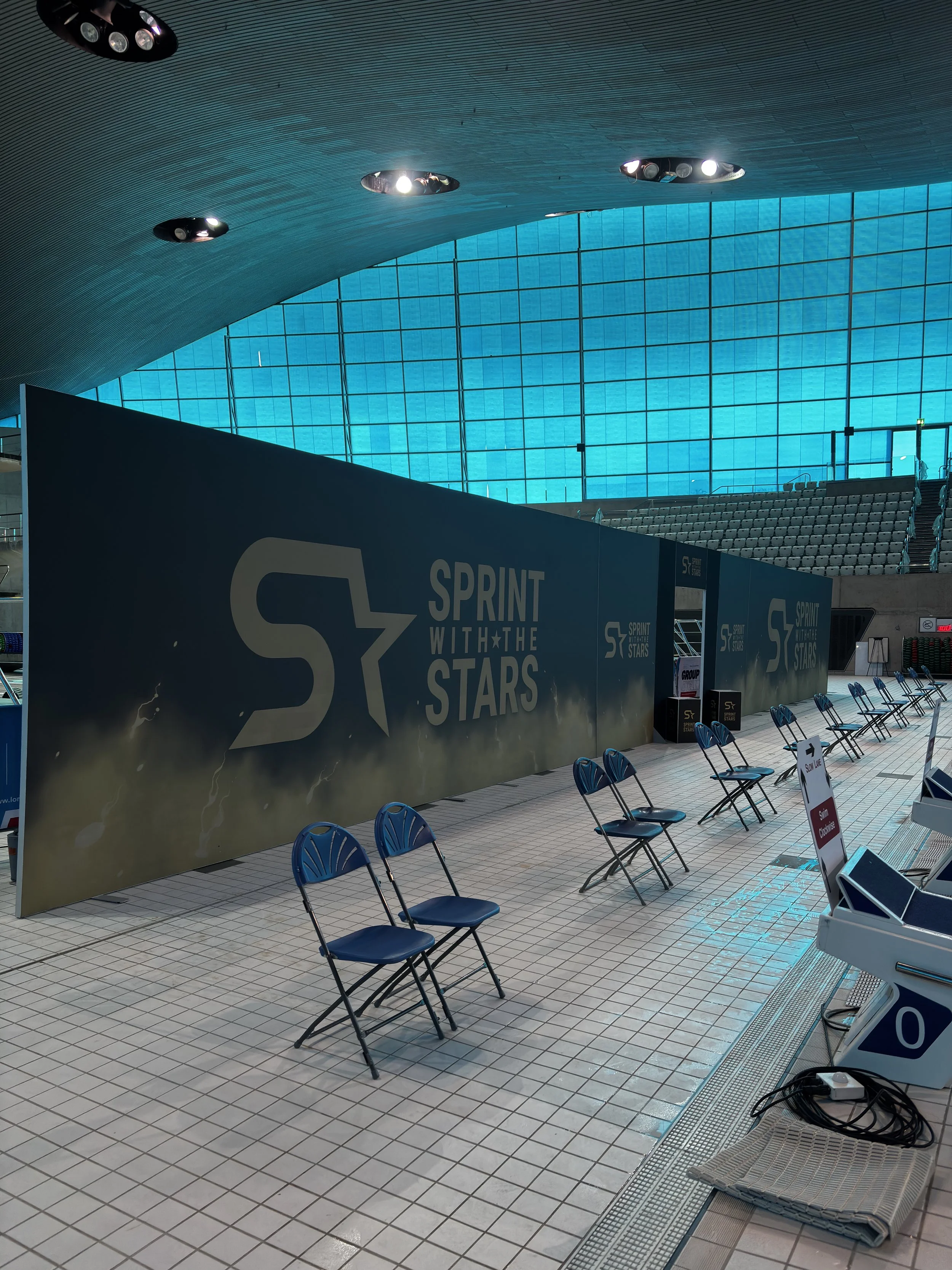 Sprint with the stars walkout wall