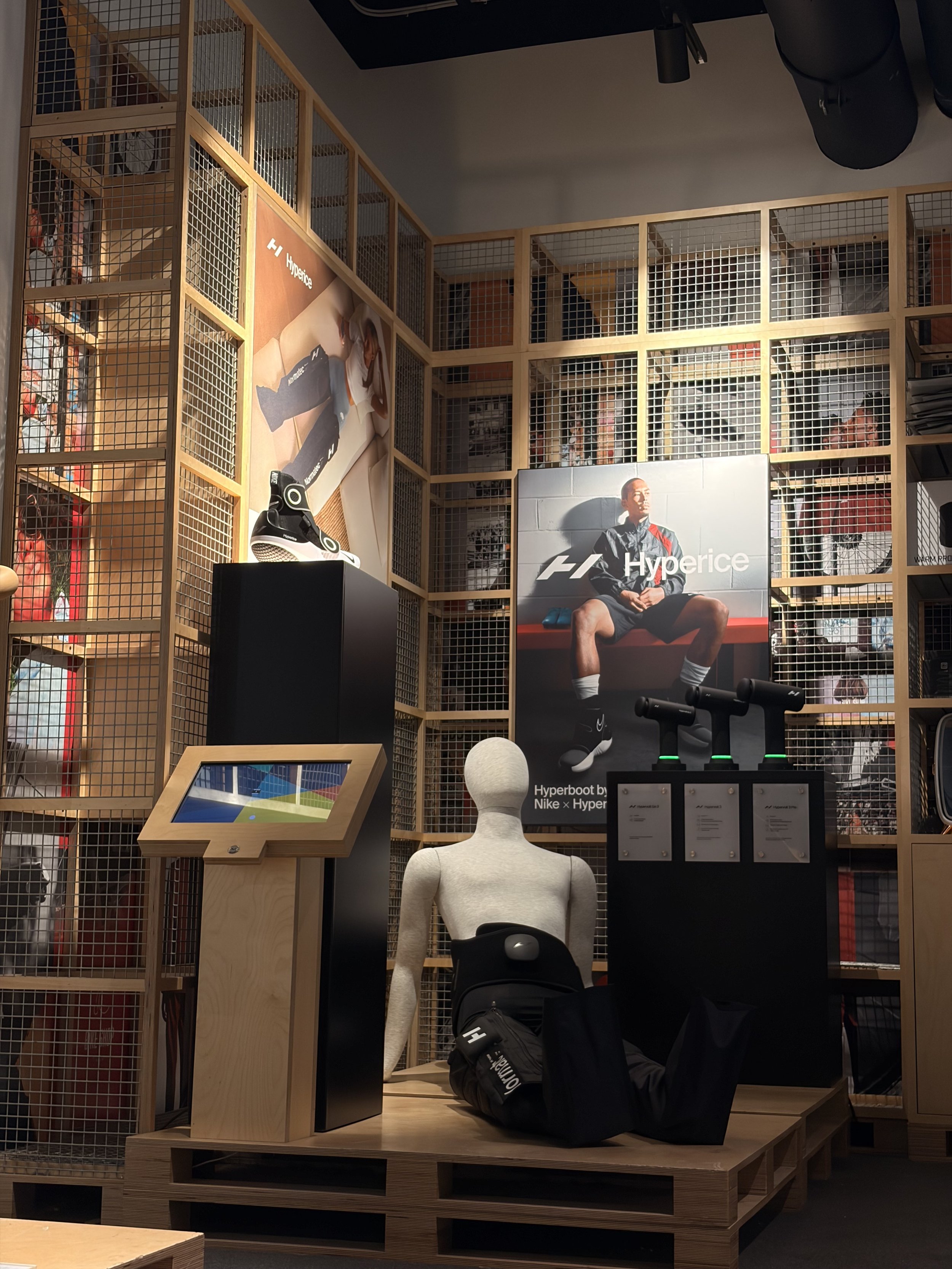 Hyperice Selfridges Retail Activation