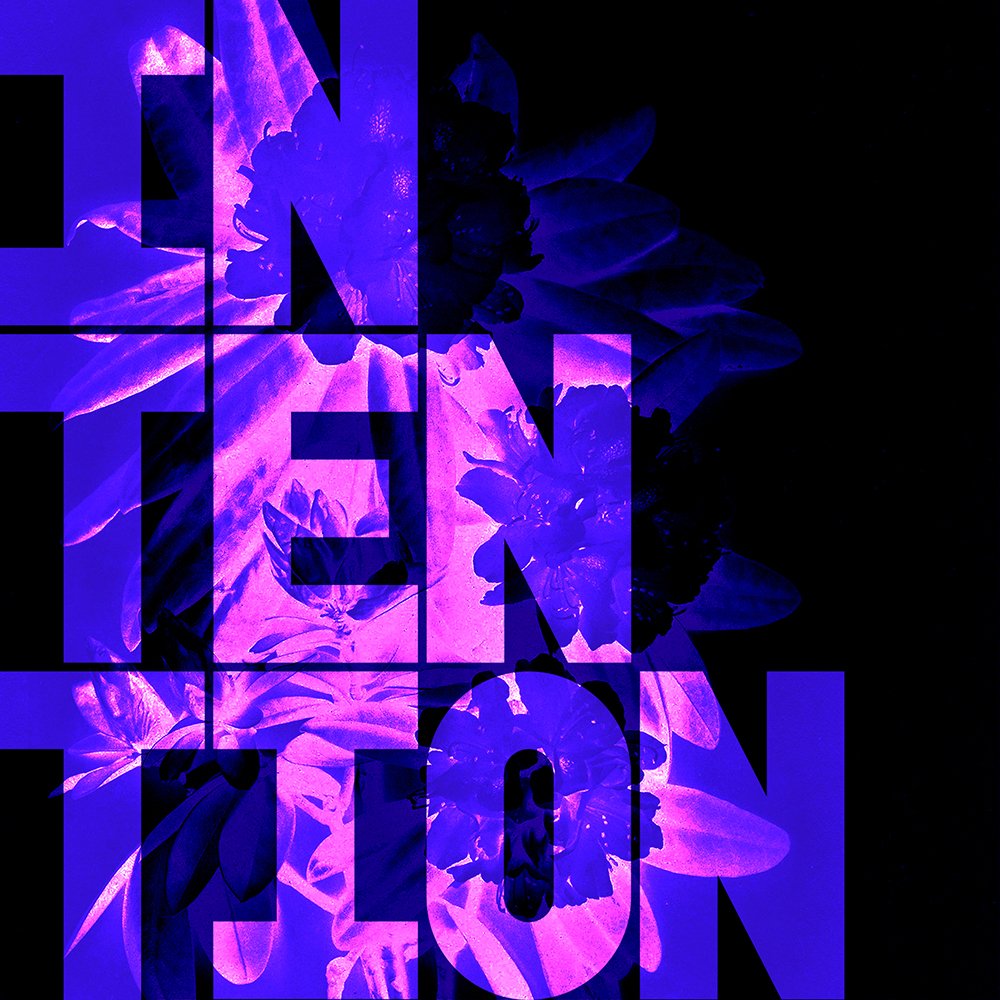 	
Création de l'identité visuelle du label de musique électronique Intention pour Pléiade Production. Direction artistique et design par le studio Faire Signe à Montpellier.