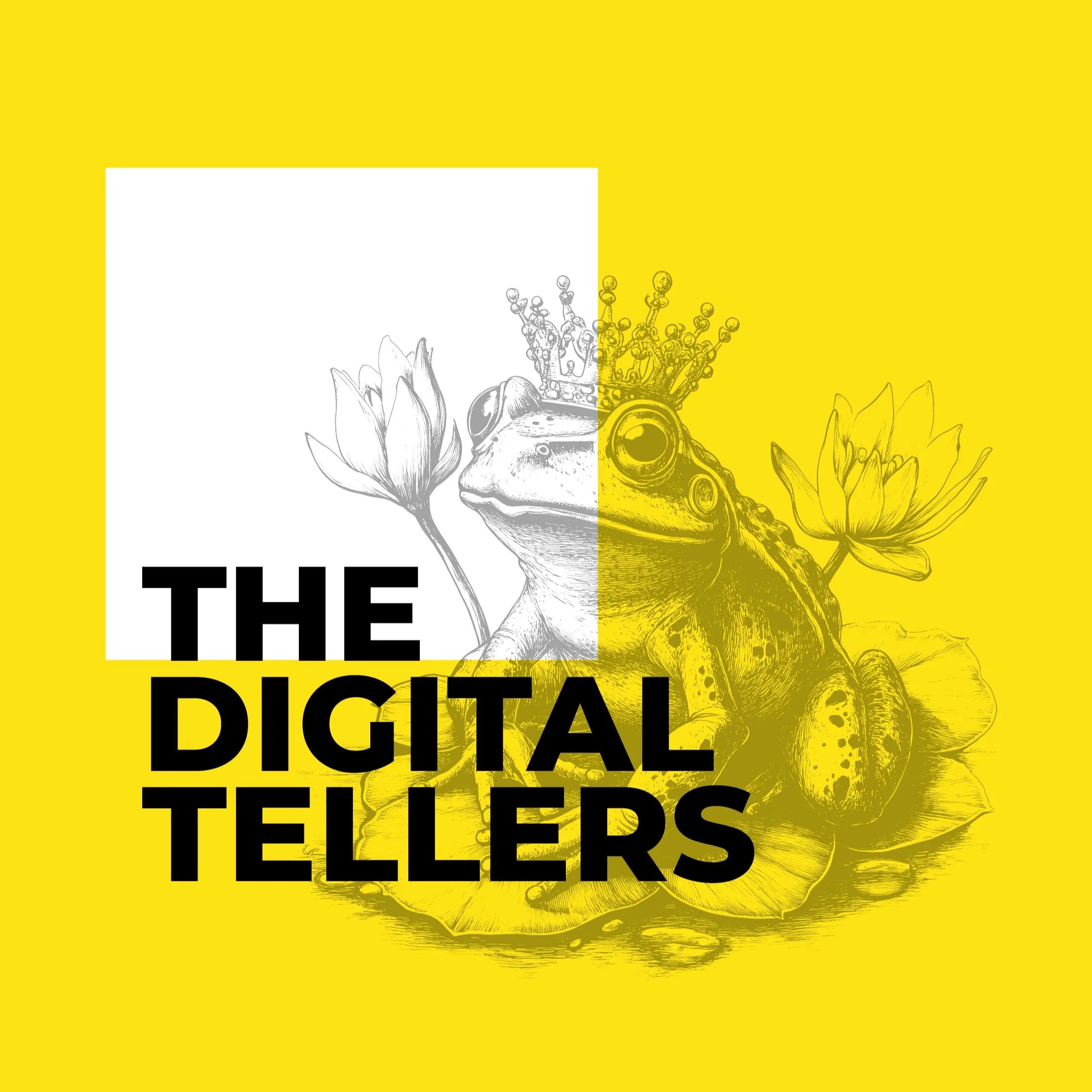 Création d'identité visuelle et charte graphique pour l'agence The Digital Tellers. Direction Artistique par le studio Faire Signe à Montpellier.