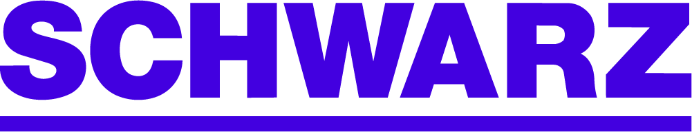 Text in bold purple letters spelling 'SCHWARZ' on a plain background.