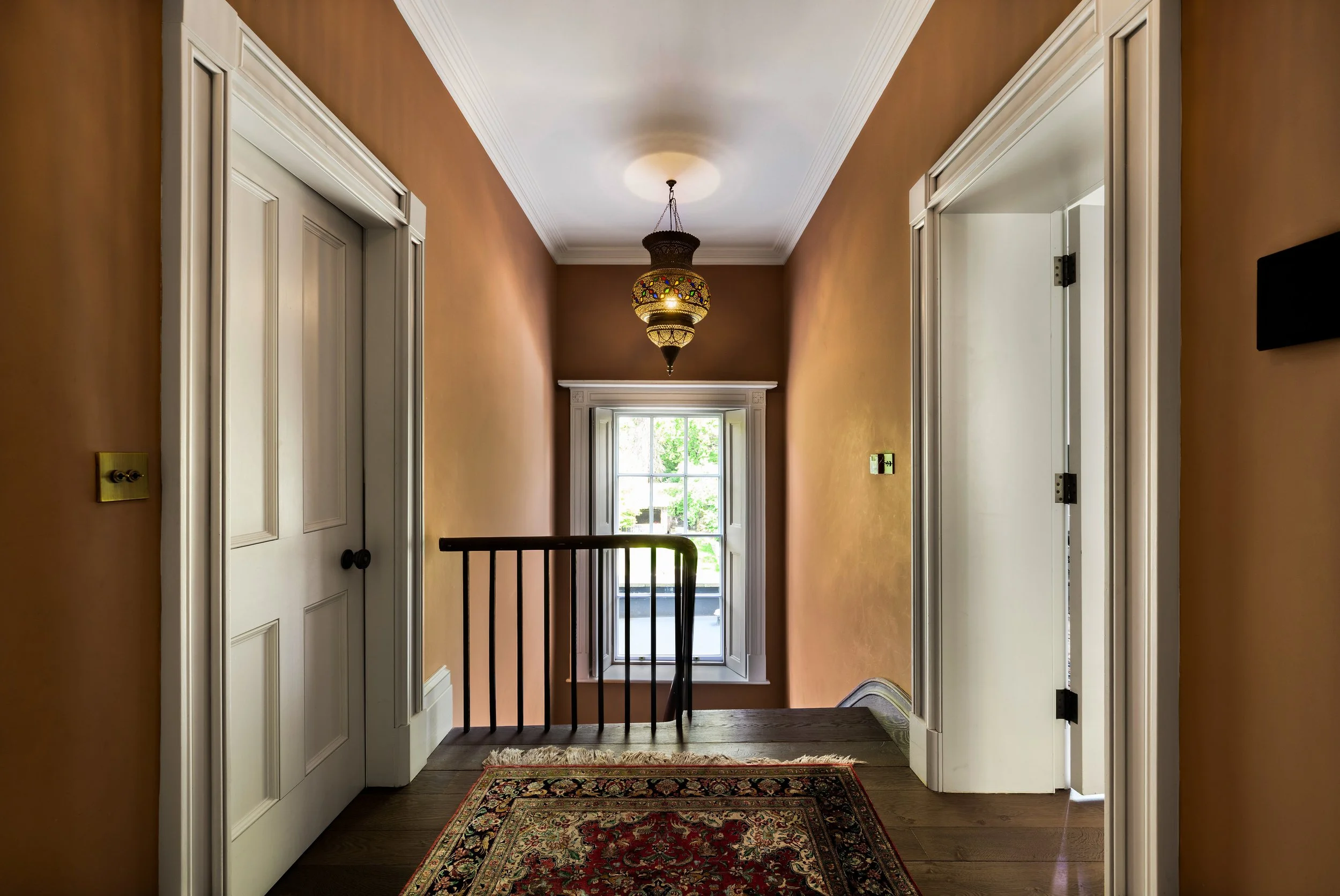 Interior view of landing at Maida Vale 1