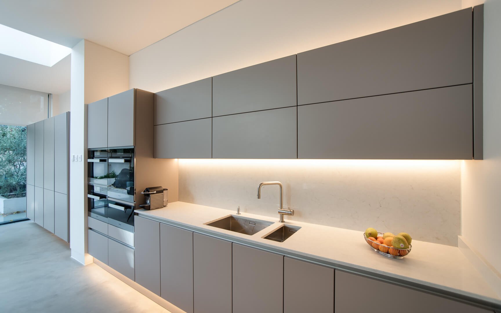 Interior view of kitchen at Howitt Road