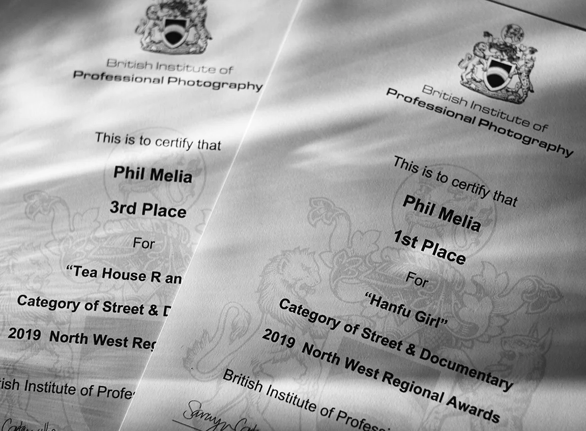 The British Institute of Professional Photography, North West Regional Awards in Documentary Photography