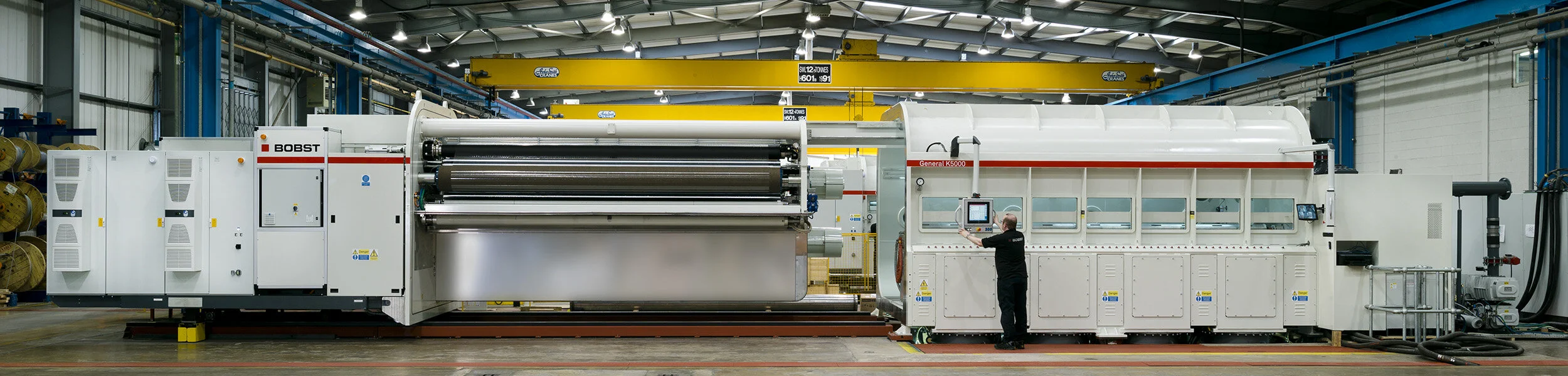 The BOBST K5000 Vaccuum Metallizer