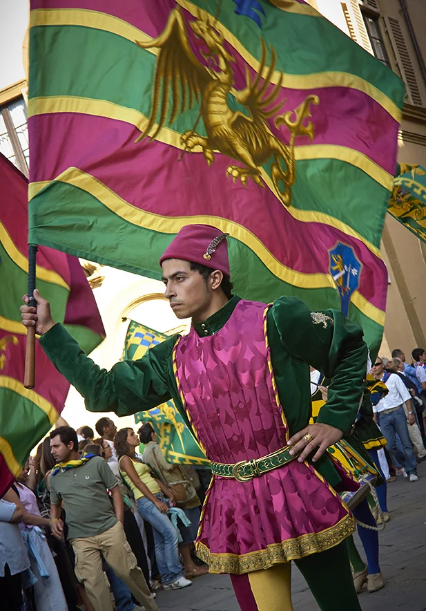   Contrada del Drago.