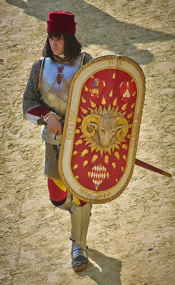   The Shield bearer.