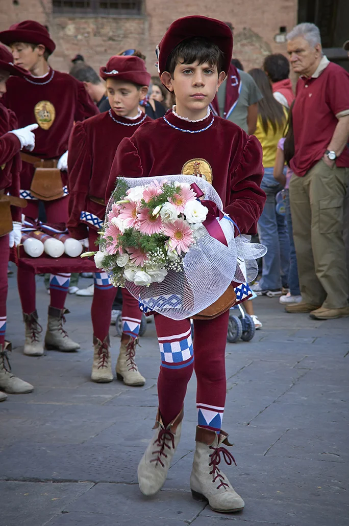   Contrada Della Torre at the Candle procession