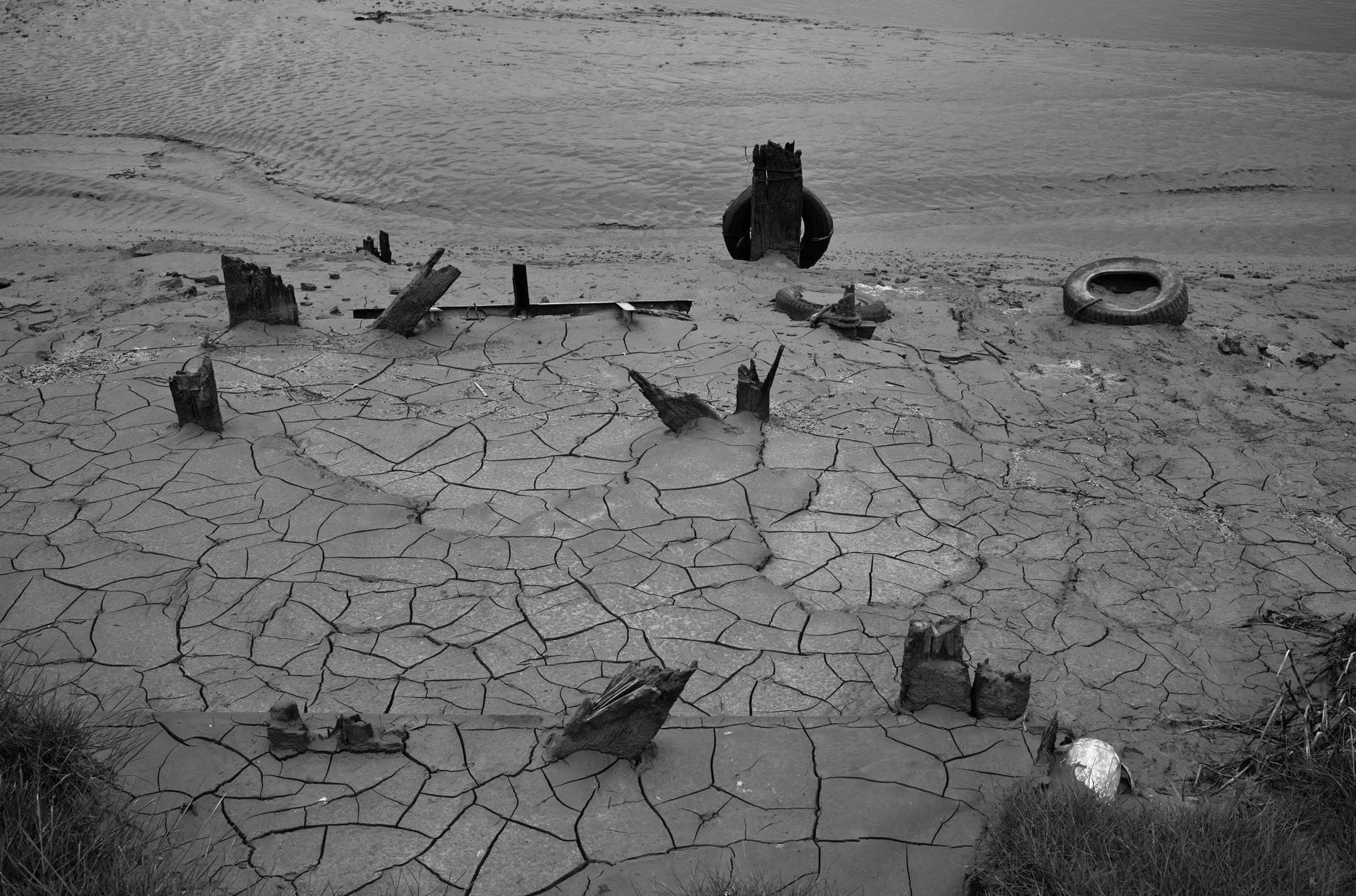 Mosaic mud.
