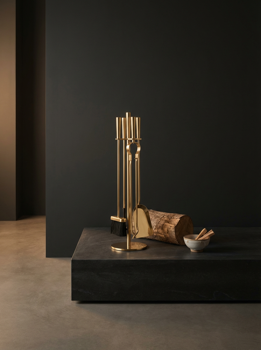 Brass Fireplace Tools