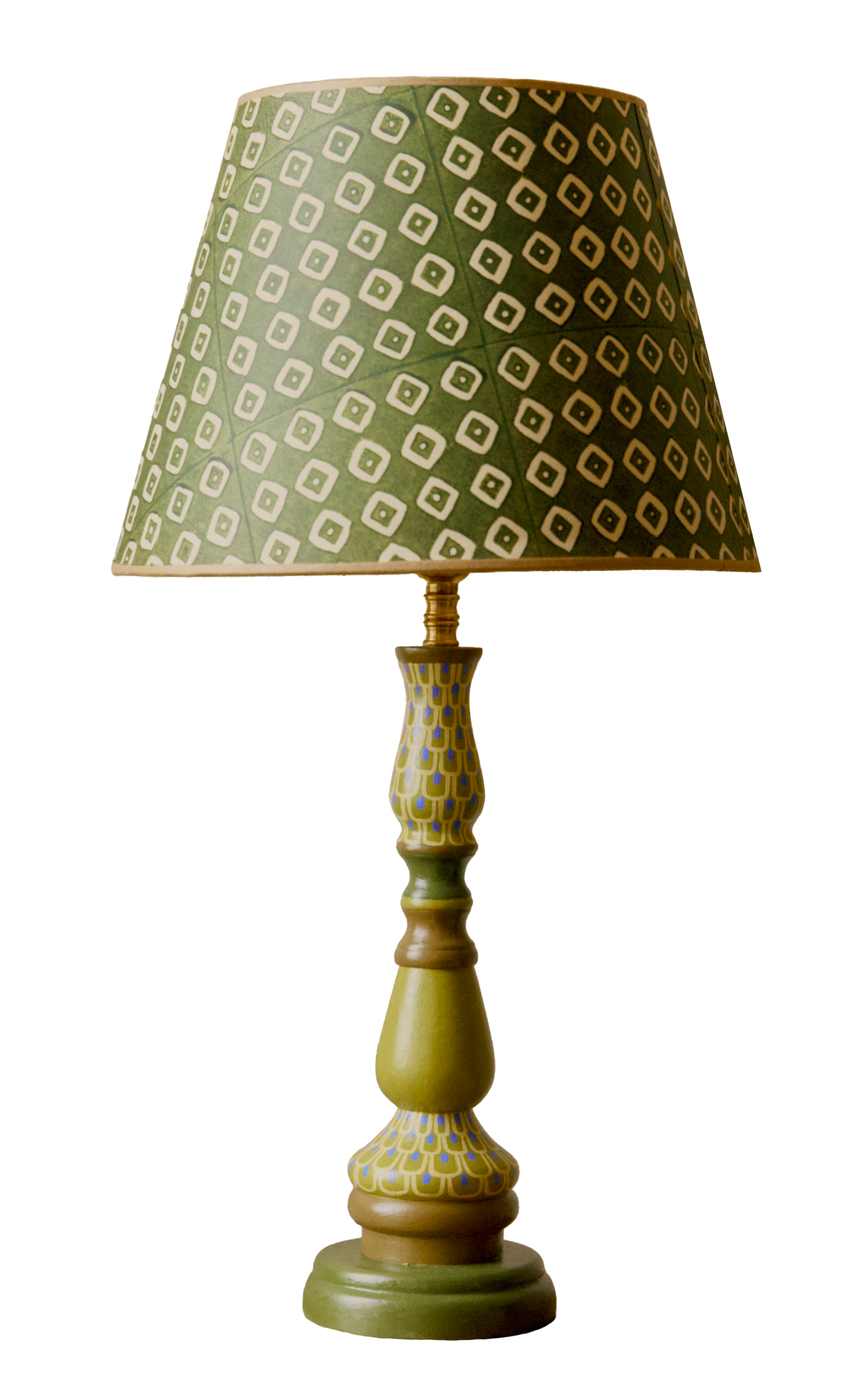 Anartia Lamp in Olive and Azure CUT OUT.png