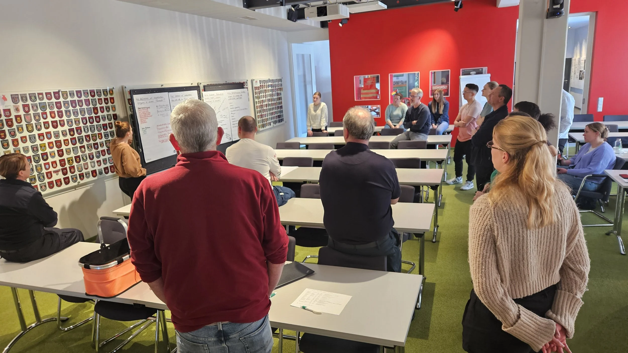 Austausch in einem EINSATZ+ Workshop