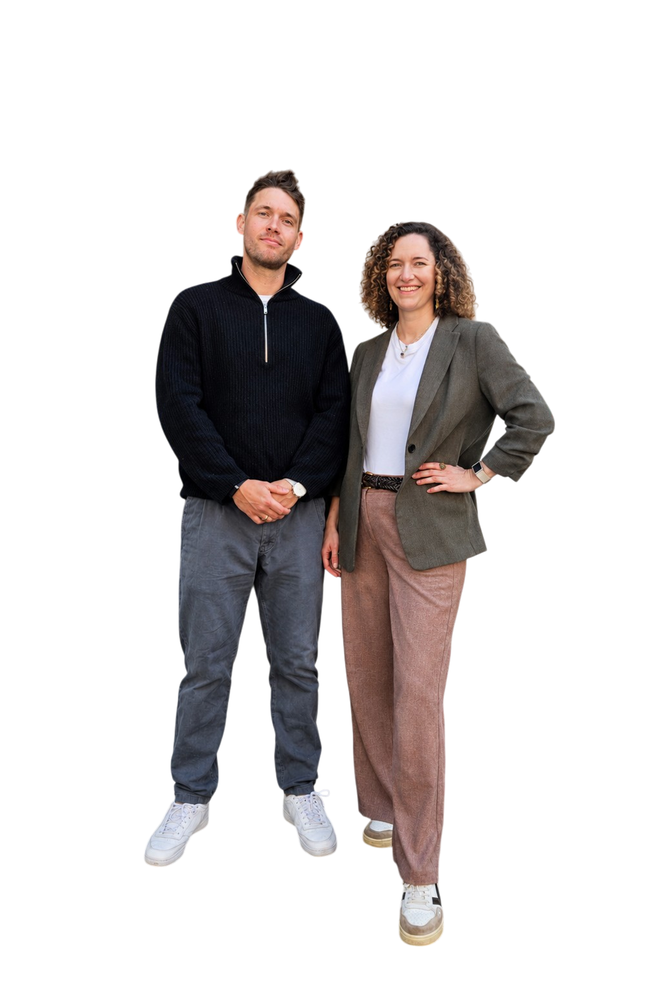 Gabriel Missall und Rica Bredthauer vom Team EINSATZ+