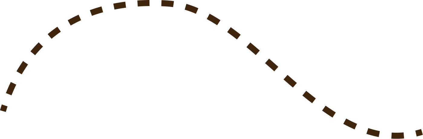 A black background featuring a brown dashed upward arrow on the left and a brown dashed downward arrow on the right.