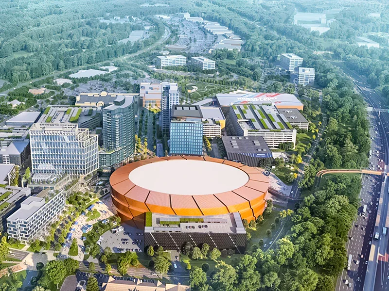 Alpharetta GA Rezones North Point Mall for Possible $2B NHL Arena District