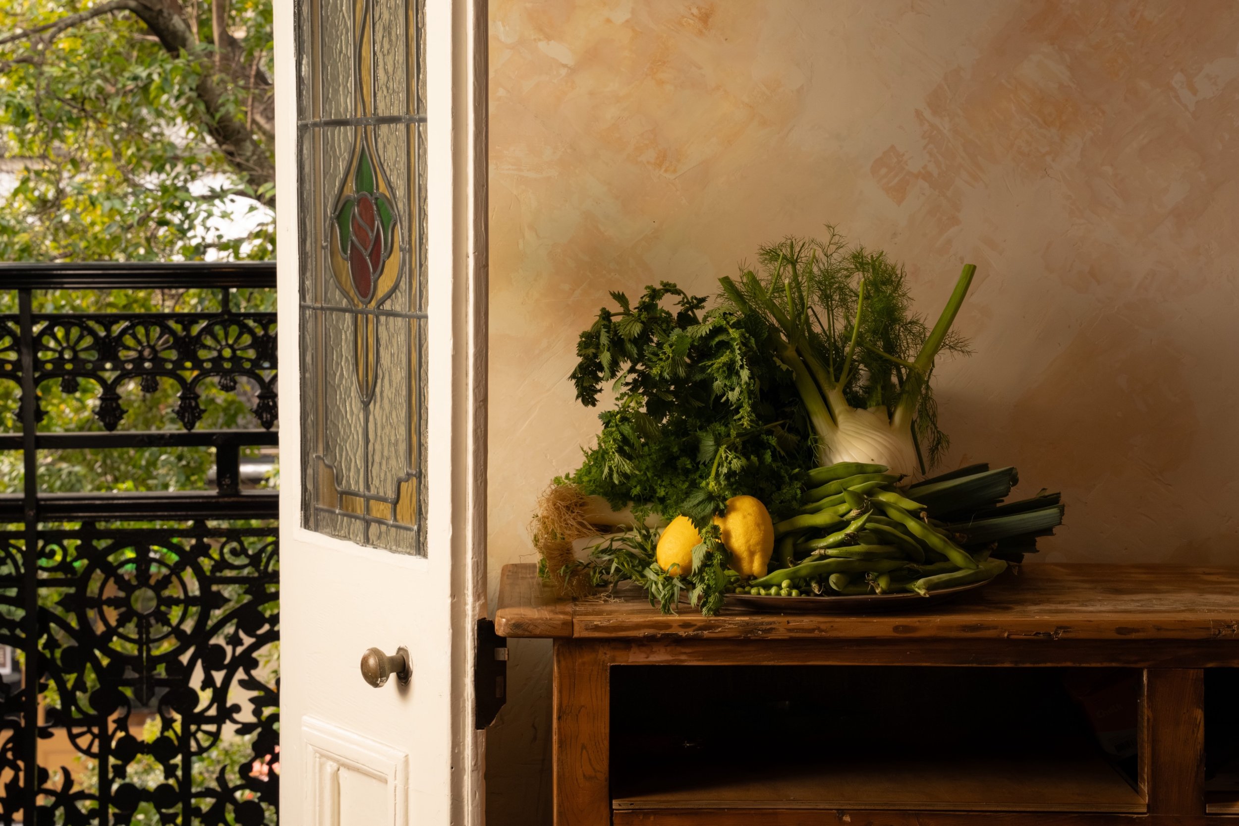 Spring has sprung, and with it, a new menu celebrating the best of the season. Fresh peas, sweet young broad beans, stinging nettles, leeks and all the other lovely things that belong to this time of year. 

Reservations are available in the dining r