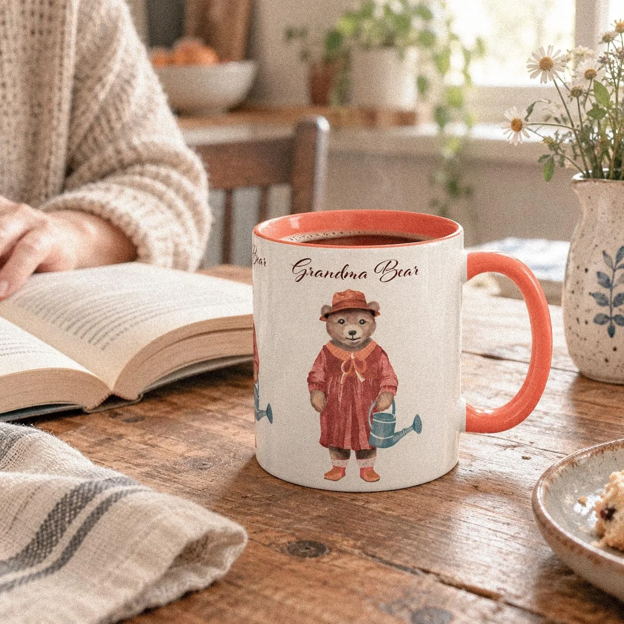 Grandma Bear Orange Mug mockup 1 (1 of 1).jpg